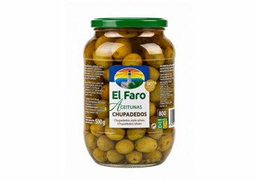 Alyvuogės EL FARO CHUPADEDOS, 850 ml - 1