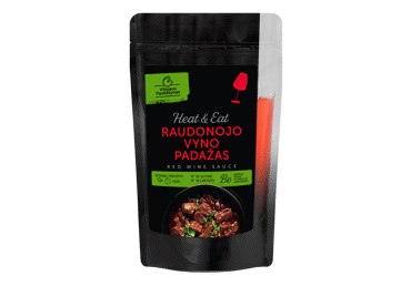 Greitai paruošiamas raudonojo vyno padažas HEAT & EAT, 230 ml