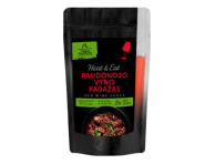 Greitai paruošiamas raudonojo vyno padažas HEAT & EAT, 230 ml