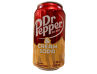 Gazuotas gėrimas DR PEPPER CREAM SODA, 355 ml