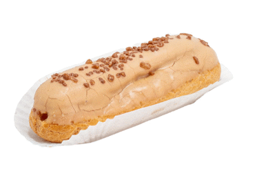 Ekleras su karameliniu maskarponės kremu, 110 g
