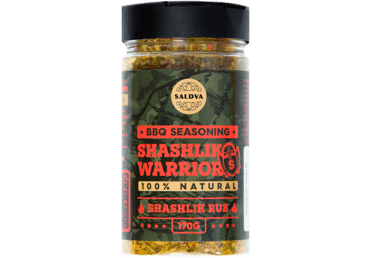 Šašlykų prieskonių mišinys BBQ SHASHLIK WARRIOR, 170 g