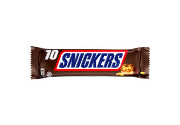 Šokoladinis batonėlis SNICKERS (10 vnt.), 500 g - 1
