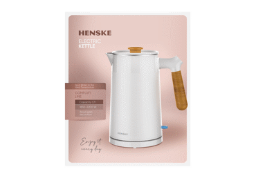 Elektinis Virdulys HENSKE, 1,7 l, KES5215-GS - 1