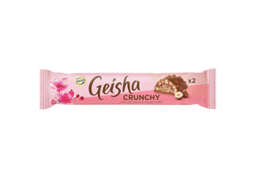 Šokoladinis batonėlis GEISHA CRUNCHY, 50 g