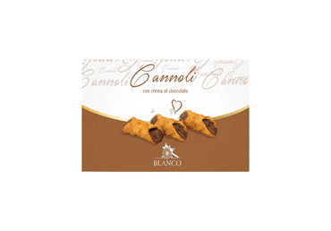 Kanoliai BLANCO DOLCI su šokoladu, 180 g