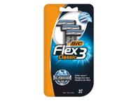 Vienkartiniai skustuvai BIC FLEX3, 3 vnt.