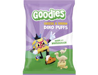 Pilno grūdo užkandis GOODIES DINO su sūriu ir svogūnais, 30 g