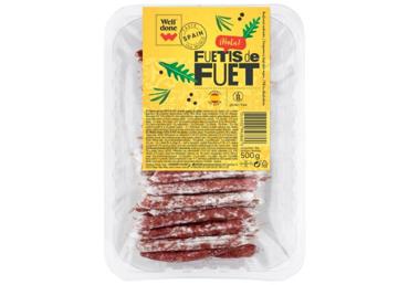 Vytintos dešrelės FUETIS WELL DONE, nerūšinės, 500 g