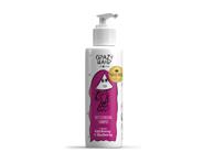 HISKIN Crazy Hair Giliai valantis šampūnas su aviečiių ir mėlyniių aromatu, 300 ml