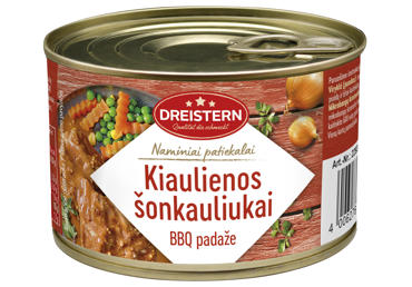 Kiaulienos šonkauliukai BBQ padaže, 400 g