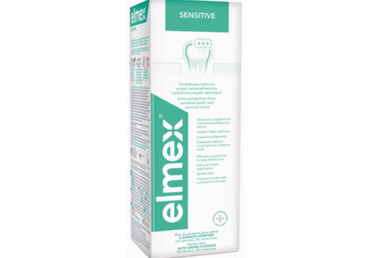 Burnos skalavimo skystis ELMEX SENSITIVE, 400 ml