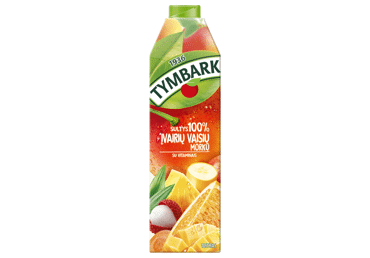 Įvairių vaisių ir morkų sultys TYMBARK, 1 l