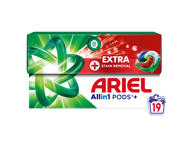 Skalbimo kapsulės ARIEL Extra Clean, 19 skalb.