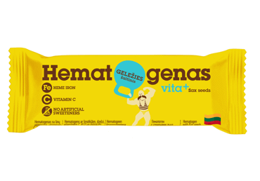 Hematogenas VITA+ su sėmenimis, 50 g