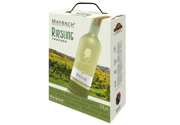 Baltasis sausas vynas MAYBACH RIESLING, 3 l