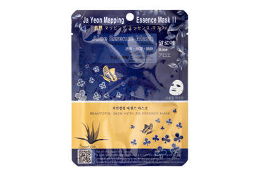 Ja Yeon Mapping Aloe Essence Mask Lakštinė veido kaukė, 25 g