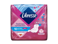 Higieniniai paketai LIBRESSE ULTRA NORMAL DEO, 10 vnt.