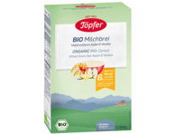 Ekol. pieniška avižų košė TOPFER su ob., vanile, nuo 6 mėn., 200 g