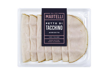 Kepta kalakuto krūtinėlė MARTELLI, nerūš., 110 g
