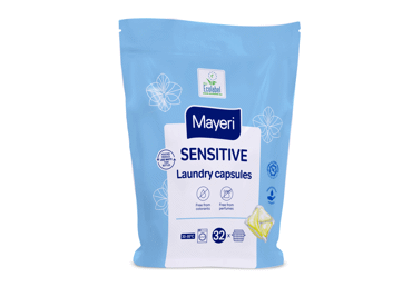 Skalbiamosios kapsulės MAYERI SENSITIVE, 32 vnt.