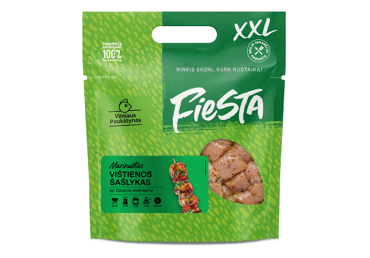 Vištienos filė šašlykas FIESTA su žolelių marinatu, 1.15 kg