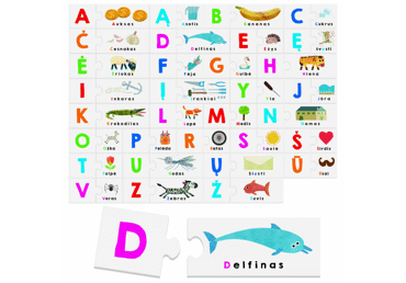 Žaidimas HEADU MONTESSORI PALIESK ABĖCĖLĘ, 1 vnt. - 2