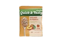 Avižinė košė QUICK & TASTY su persikais, 40 g