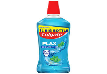 Burnos skalavimo skystis COLGATE Plax Cool Mint, 1000 ml