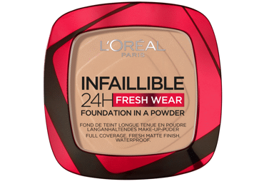 Makiažo pagrindas-kompaktinė pudra L'OREAL INF.24H, Nr.120, 9 g