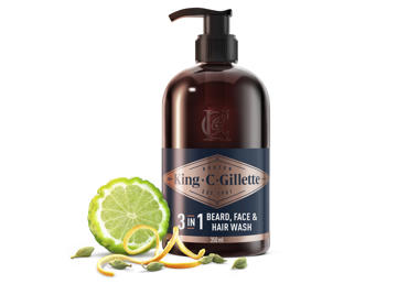 Barzdos prausiklis King C GILLETTE, 350ml