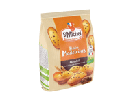 Prancūziški keksiukai MADELEINES su šokolado gabaliukais, 175 g