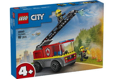 Konstruktorius Ugniagesių automobilis su kopėčiomis LEGO