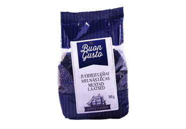 Juodieji lęšiai BUON GUSTO, 350 g Juodieji lęšiai BUON GUSTO, 350 g