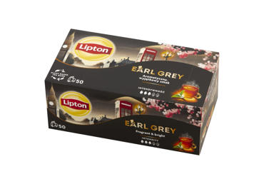 Juodoji arbata LIPTON EARL GREY, 75 g - 2