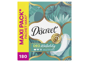 Higieniniai įklotai DISCREET Waterlily, 180 vnt.