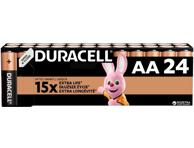 Elementai DURACELL AA, LR6, 24 vnt