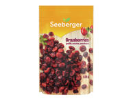 Džiovintos spanguolės SEEBERGER, 125 g