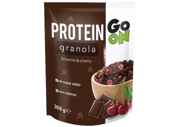Baltyminė granola GO ON, braunio ir vyšnių skonio, 300 g