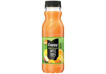 Multivitaminų nektaras CAPPY, 330 ml