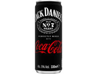 Alkoholinis kokteilis JACK DANIEL'S & COCA-COLA, 330 ml