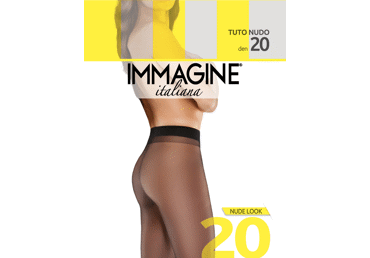 Moteriškos pėdkelnės IMMAGINE TUTO NUDO NEUTRO, 20 den.,5 d., 1 vnt.