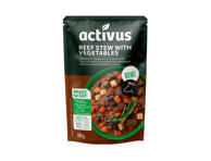 Jautienos troškinys ACTIVUS su daržovėmis, 280 g