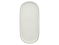 Ovali lėkštė AURORA Dark rim 25x11 cm