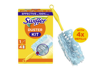 Dulkių šluotelė SWIFFER mini rinkinys +4vnt
