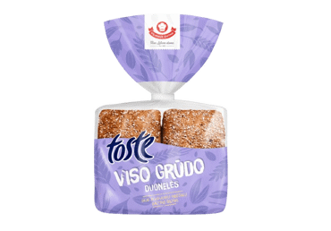Visų grūdo dalių duonelės TOSTE, atitirpintos, 220 g