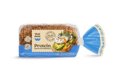 PROTEIN duona skrudinimui WELL DONE, 380 g