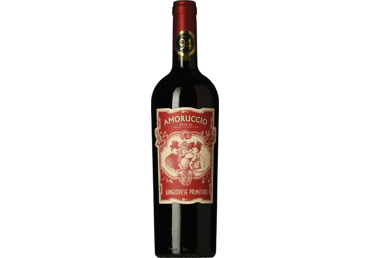 Raudonasis sausas vynas AMORUCCIO SANGIOVESE PRIMITIVO, 750 ml