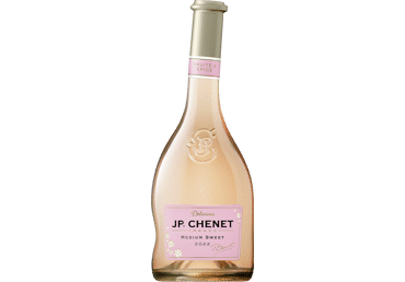 Rausvasis pusiau saldus vynas JP. CHENET, 750 ml
