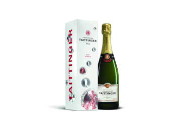 Šampanas TAITTINGER BRUT su dėže, 750 ml